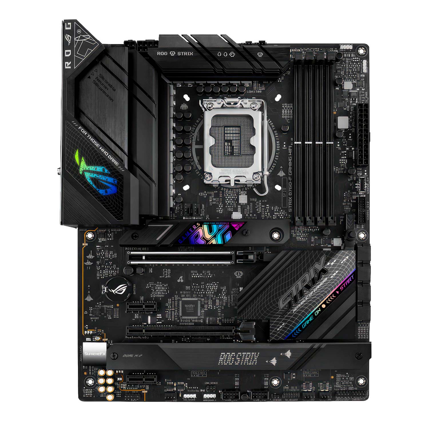 Asus Rog Strix B760-F Placa base para juegos Zócalo Wi-Fi LGA 1700 Chipset Intel B760 DDR5 ATX mayorista en Atacado.me