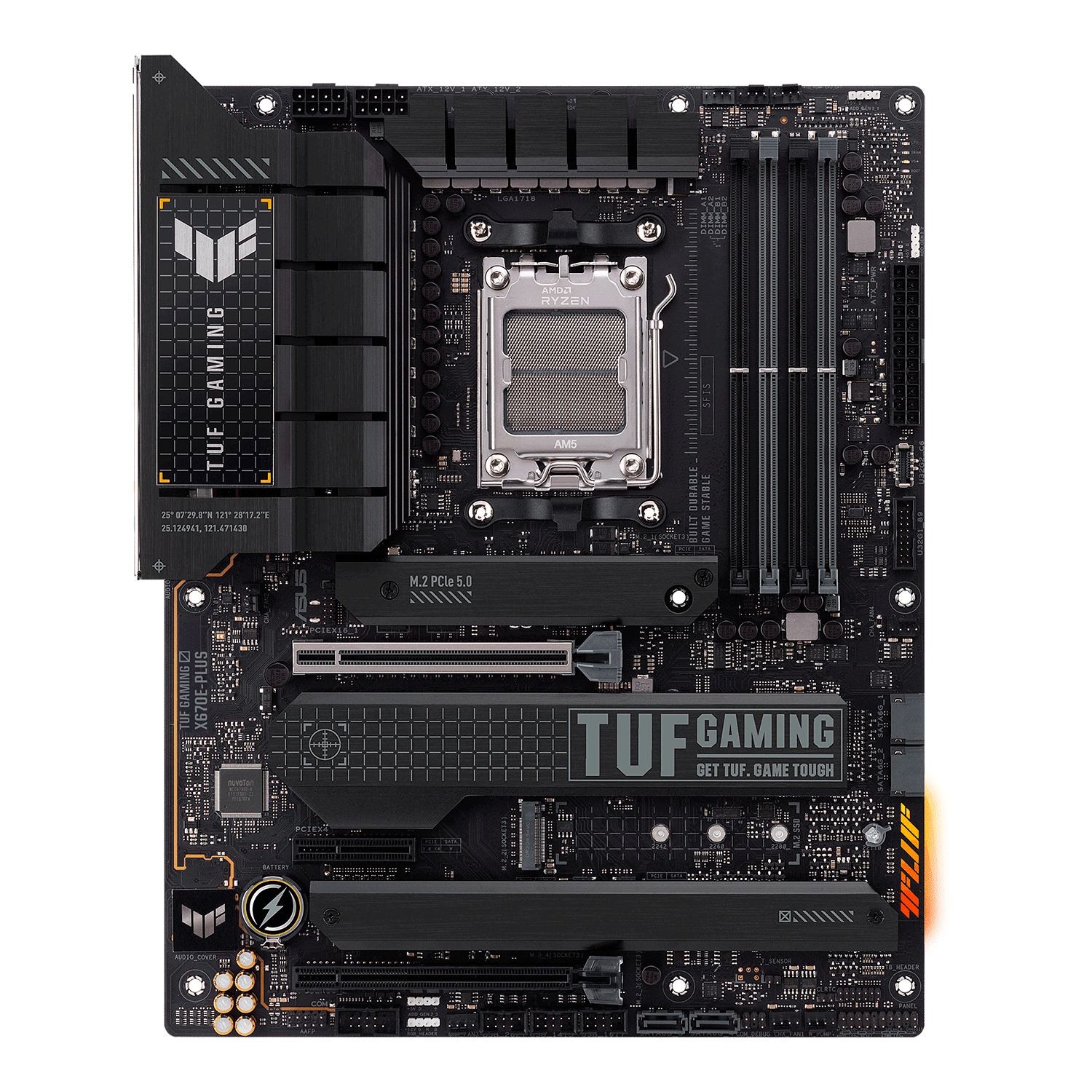 Asus Tuf Gaming X670E Plus Socket AM5 Chipset Placa base AMD X670 DDR5 ATX mayorista en Atacado.me