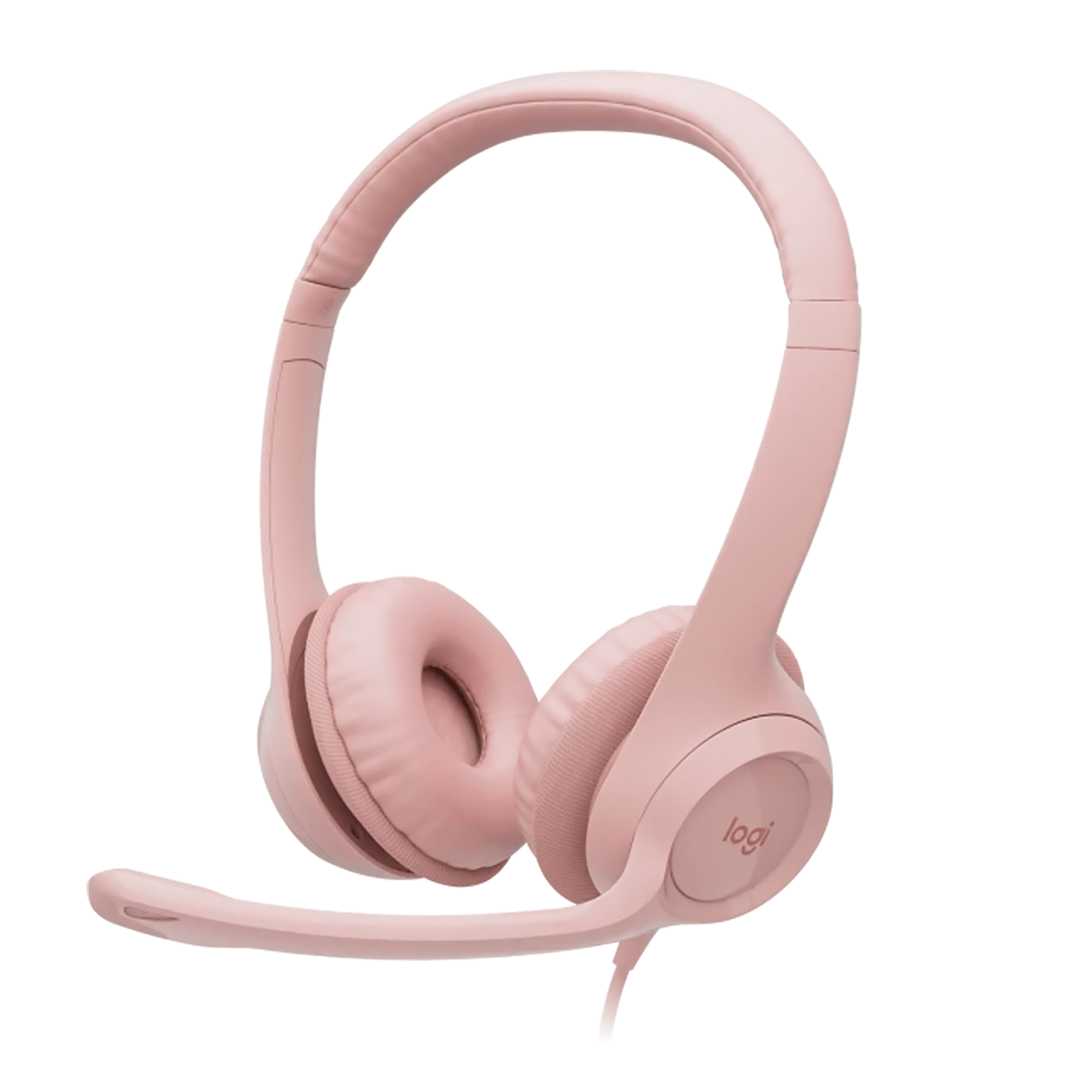 Auriculares Logitech H390 981-001280 USB - Rosa