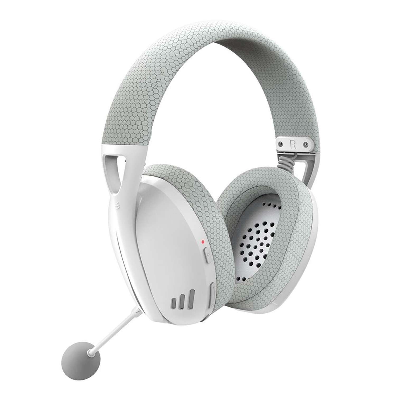 Auriculares inalámbricos para jugadores Redragon Ire Pro H848 - Blanco Gris mayorista en Atacado.me