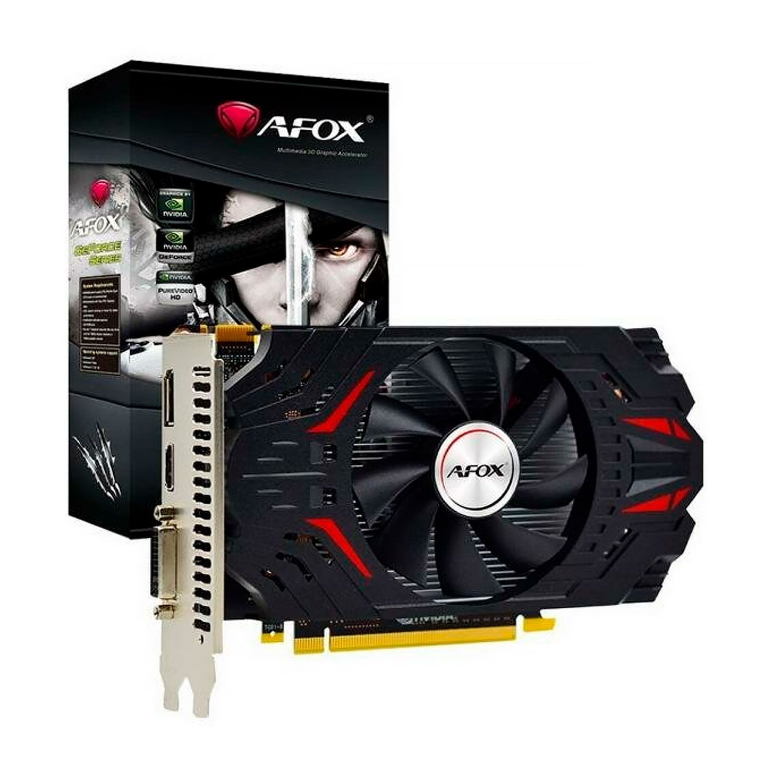 Tarjeta de video Afox NVIDIA GeForce GTX-750 4GB DDR5 - AF750-4096D5H6-V3