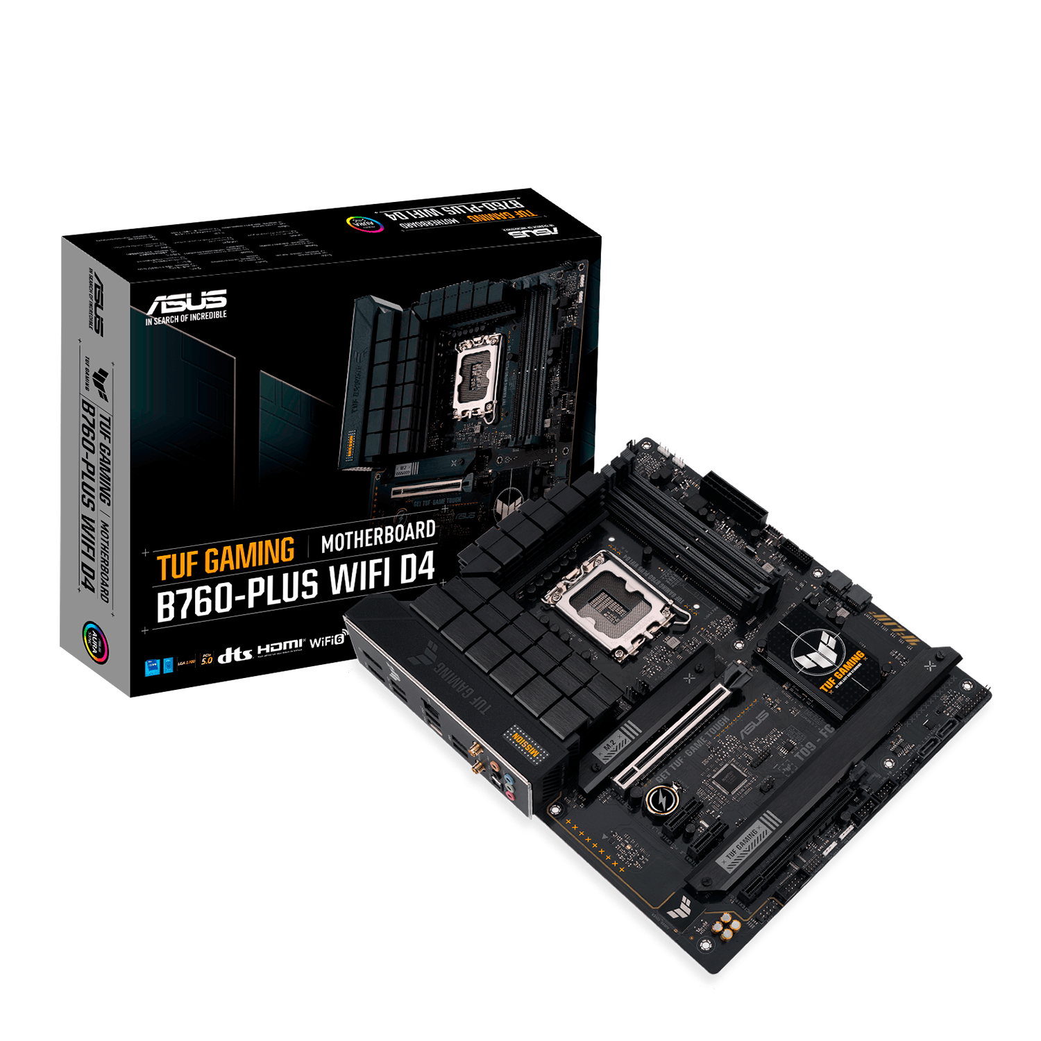 Asus Tuf Gaming B760 Plus Wi-Fi D4 Socket LGA 1700 Chipset Placa base Intel B760 DDR4 ATX mayorista en Atacado.me