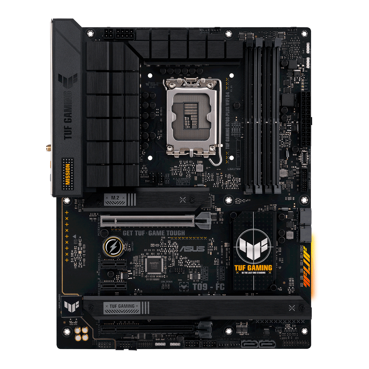 Asus Tuf Gaming B760 Plus Wi-Fi D4 Socket LGA 1700 Chipset Placa base Intel B760 DDR4 ATX mayorista en Atacado.me