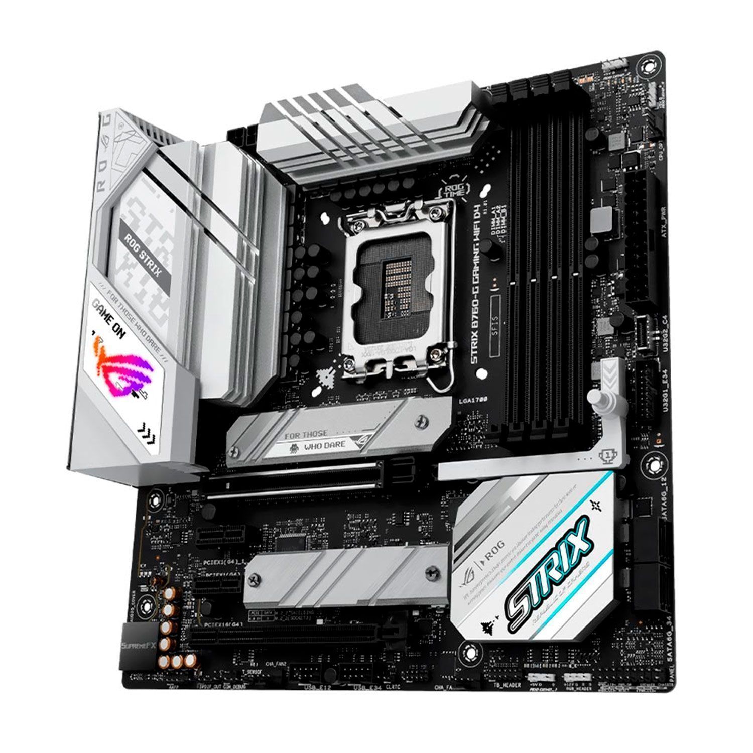 Asus Rog Strix B760-G Zócalo Wi-Fi para juegos LGA 1700 Chipset Placa base Intel B760 DDR5 Micro ATX mayorista en Atacado.me