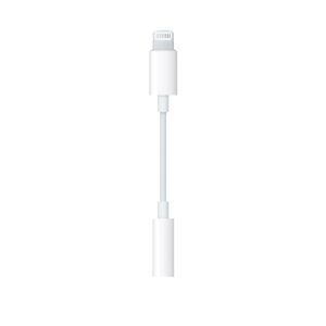 Adaptador de auriculares original Apple MMX62ZM/A - Blanco mayorista en Atacado.me