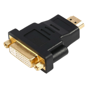 Adaptador HLD HDMI macho a DVI hembra - Negro mayorista en Atacado.me