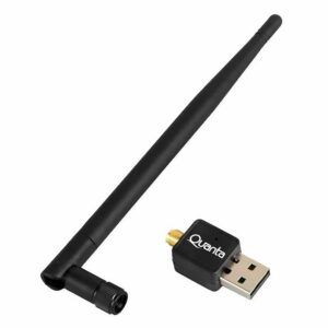 Adaptador WiFi Quanta QTAA150 USB 150Mbps - Negro mayorista en Atacado.me