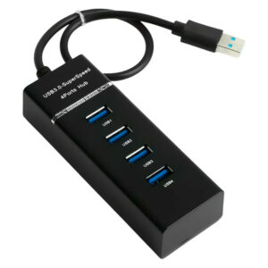 Adaptador HUB Super Speed 303 USB 3.0 - Negro mayorista en Atacado.me
