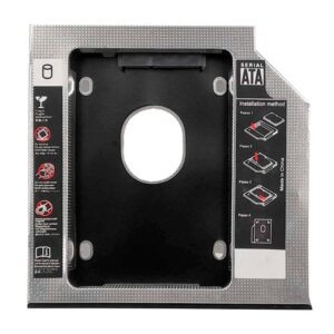 Adaptador Caddy HLD HD 2.5" SATA para Notebook Drive 12.7 mm mayorista en Atacado.me