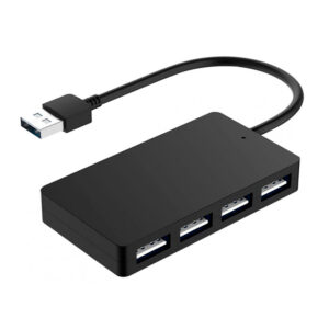 Adaptador Hub USB 4 en 1 Satellite A-HUB13 - Negro mayorista en Atacado.me