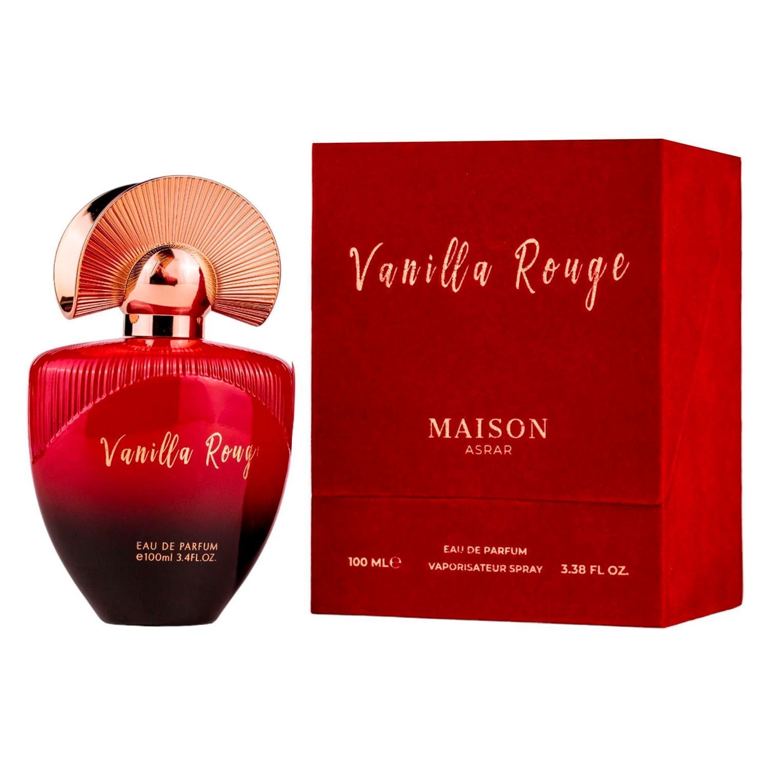 Maison Asrar Vainilla Rouge Eau de Parfum para Mujer 100ml