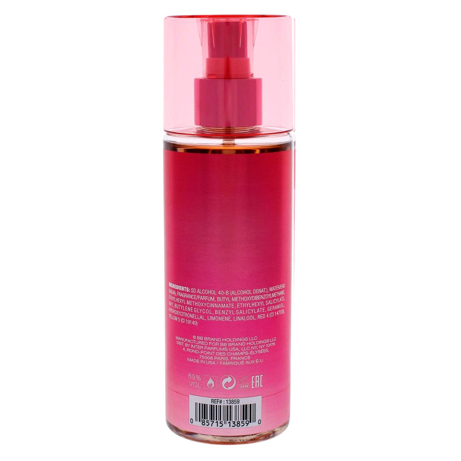 Body Mist Bebe South Beach Jetset Feminino 250ml