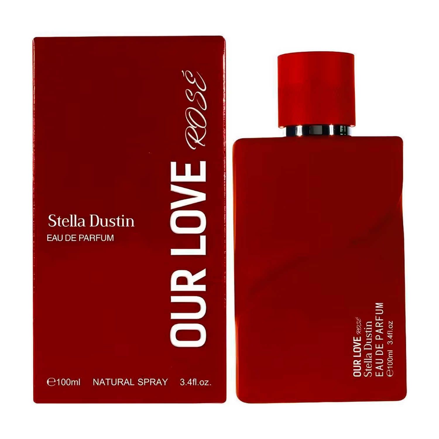 Perfume Stella Dustin Our Love Rose Eau de Parfum Feminino 100ml