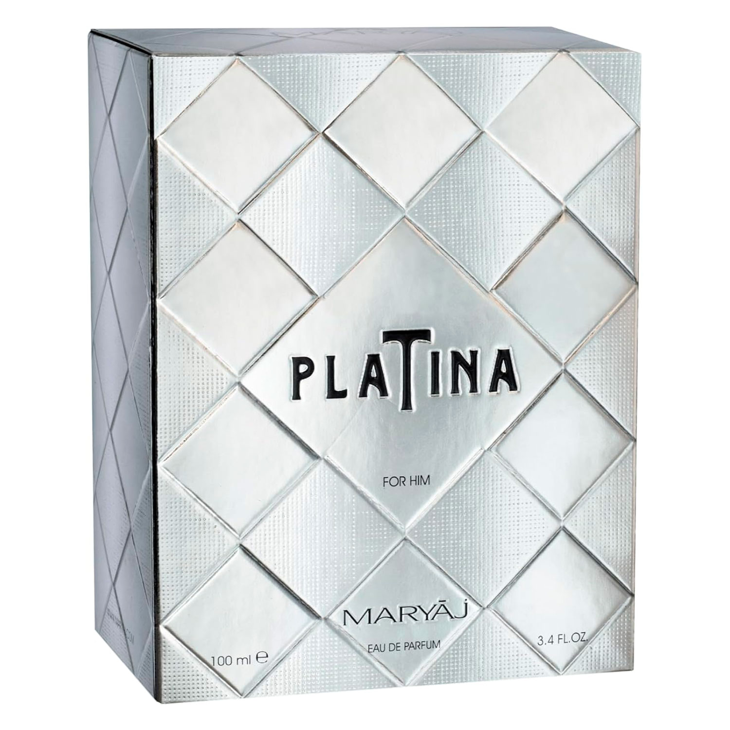 Perfume Maryaj Platina Eau de Parfum Masculino 100ml