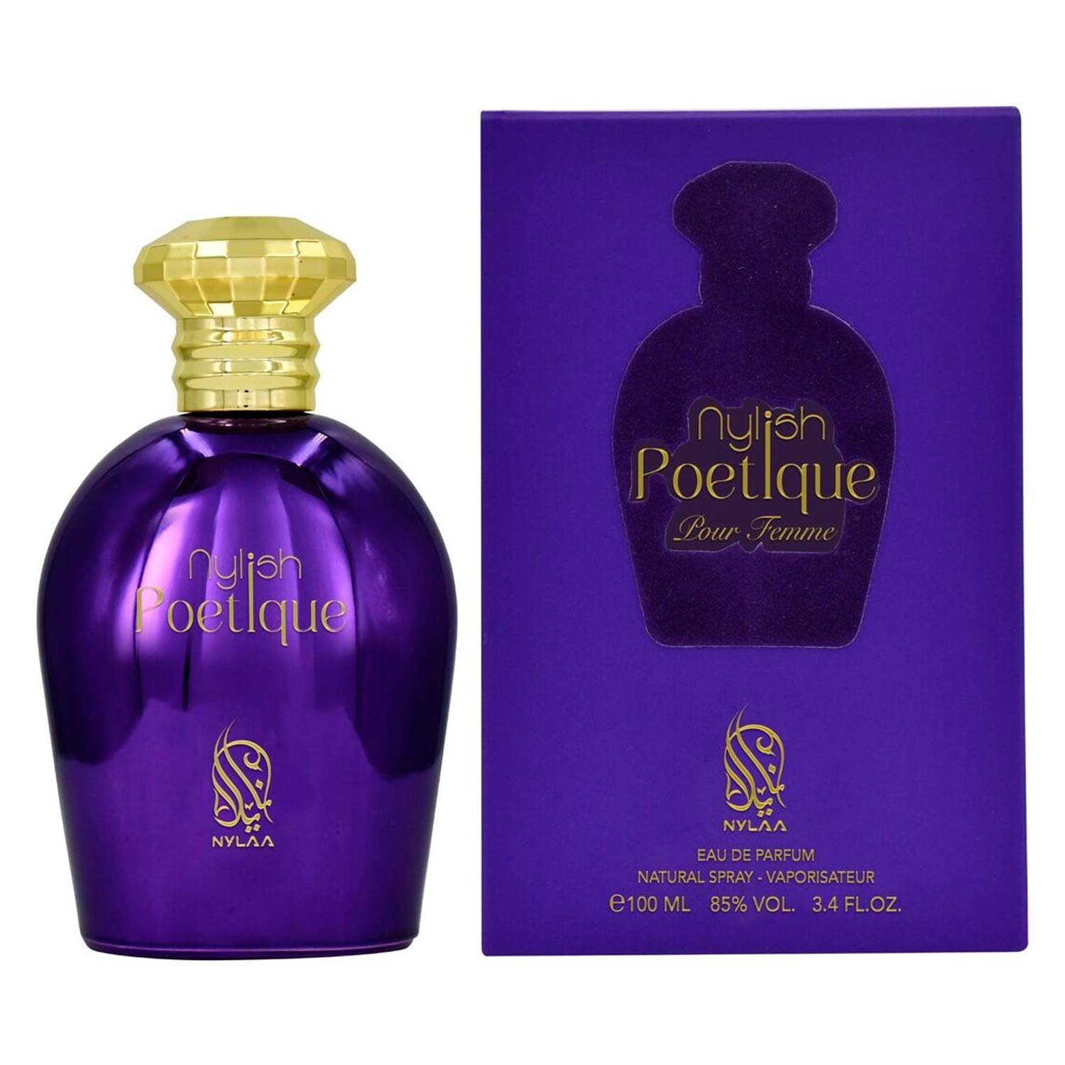 Nylaa Nylish Poetique Eau de Parfum para mujer 100 ml