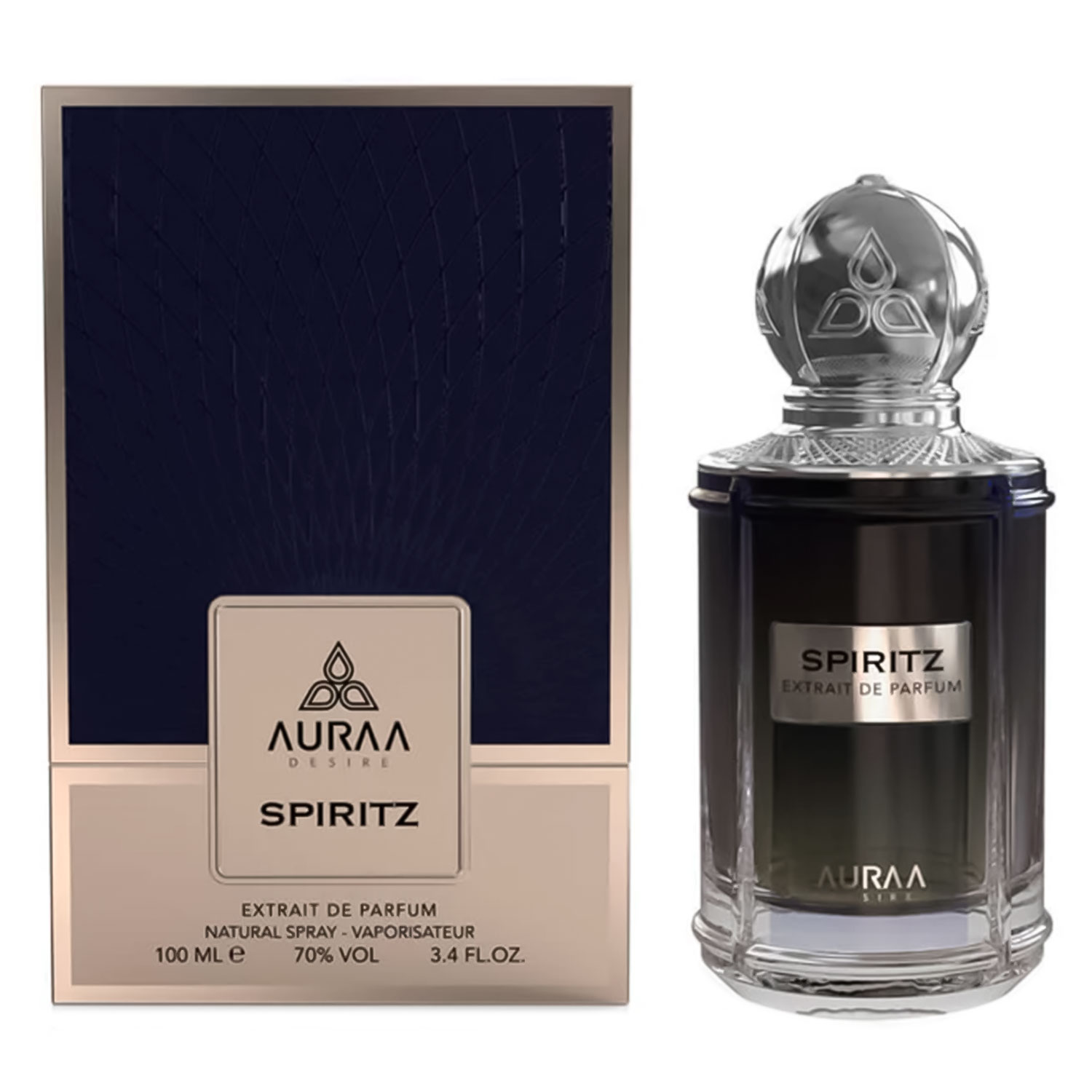 Perfume Auraa Desire Spiritz Eau de Parfum Unissex 100ml