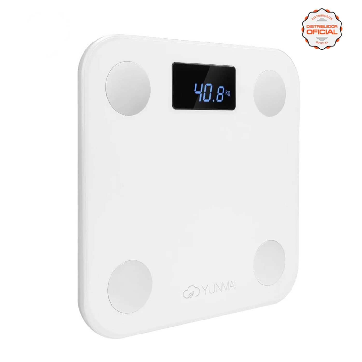 Báscula digital de bioimpedancia mini yunmai con aplicación - blanco (1501)