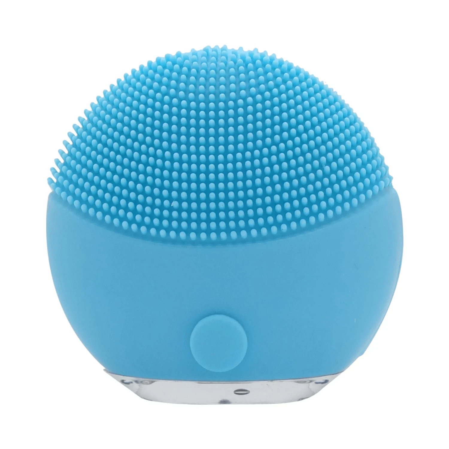 Limpiador y Masajeador Facial de Silicona GoLine / USB / 8 Velocidades / 300 mAh - Turquesa