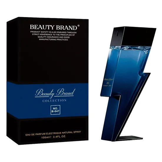 Perfume Beauty Brand B-047 Bad Boy Cobalt Blue Eau de Parfum Masculino 100ML