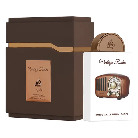 Perfume Lattafa Vintage Radio Eau de Parfum Unissex 100ML
