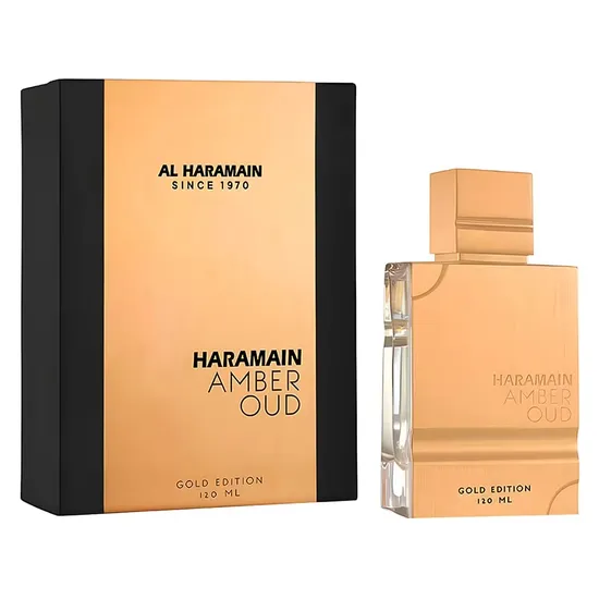 Perfume Al Haramain Amber Oud Gold Edition Eau de Parfum Unissex 120ML