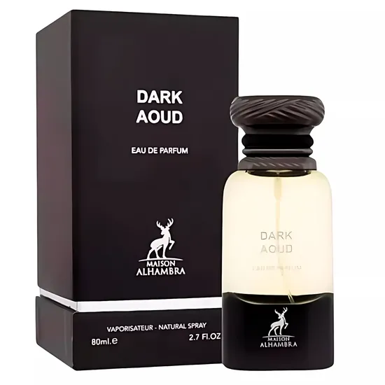 Perfume Maison Alhambra Dark Aoud Eau de Parfum Masculino 80ML