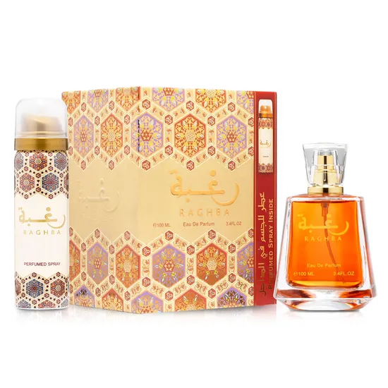 Perfume Lattafa Raghba For Man Eau de Parfum Masculino 100ML + 50ML