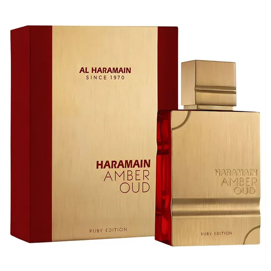 Perfume Al Haramain Amber Oud Ruby Edition Eau de Parfum Unissex 60ML