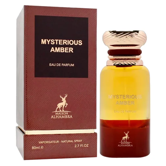 Perfume Maison Alhambra Mysterious Amber Eau de Parfum Unissex 80ML