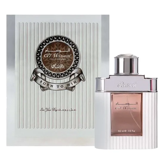 Perfume Rasasi Al Wisam Day White Eau de Parfum Masculino 100ML