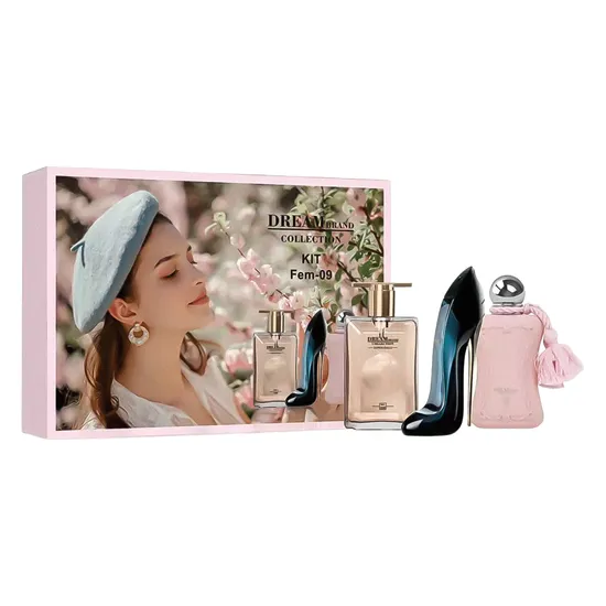 Kit Perfume Dream Brand Collection FEM-09 Feminino 25ML