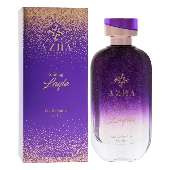 Perfume Azha Shining Layla Eau de Parfum Feminino 100ML