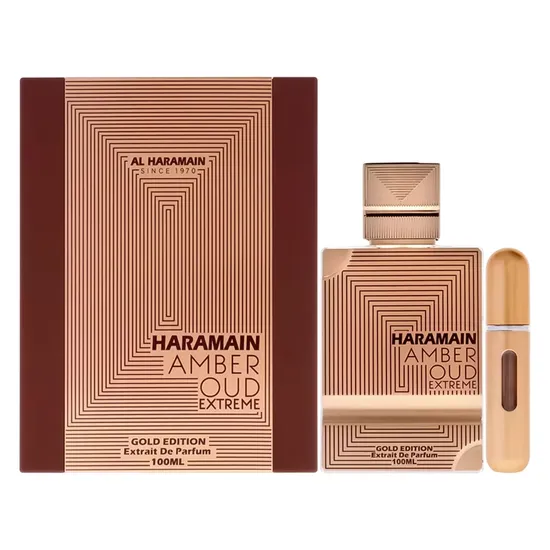 Perfume Al Haramain Amber Oud Gold Edition Extreme Eau de Parfum Unissex 100ML