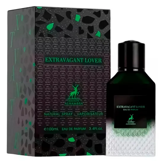 Perfume Maison Alhambra Extravagant Lover Eau de Parfum Masculino 100ML