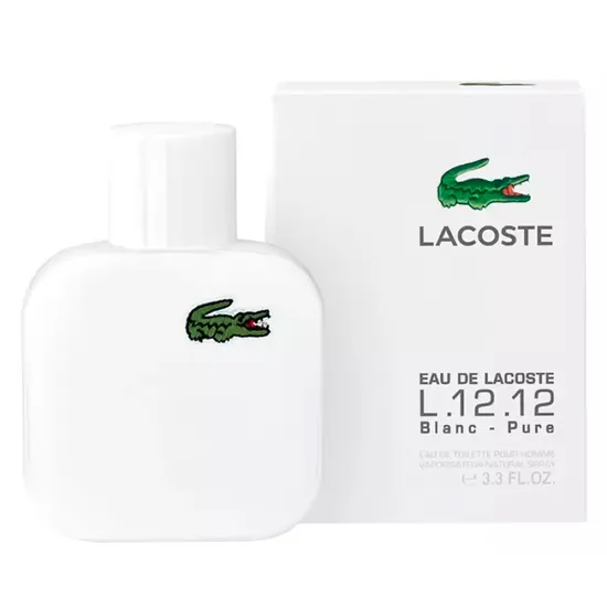 Perfume Lacoste L.12.12 Blanc Eau de Toilette Masculino 100ML