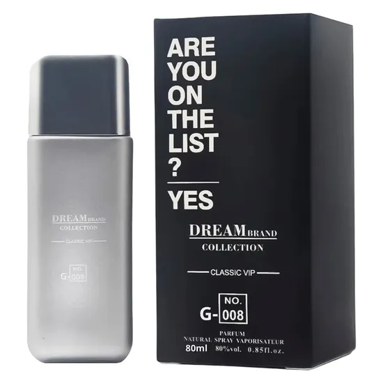 Perfume Dream Brand Collection G-008 Eau de Parfum Masculino 80ML