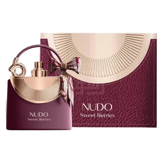 Perfume Fragrance World Nudo Sweet Berries Eau de Parfum Feminino 100ML