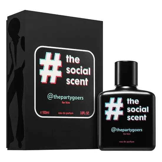 Perfume The Social Scent Thepartygoer Eau de Parfum Masculino 100ML