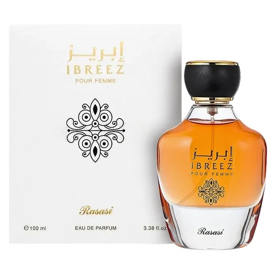 Perfume Rasasi Ibreez Pour Femme Eau de Parfum Feminino 100ML