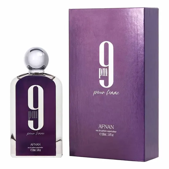 Perfume Afnan 9PM Pour Femme Eau de Parfum Feminino 100ML