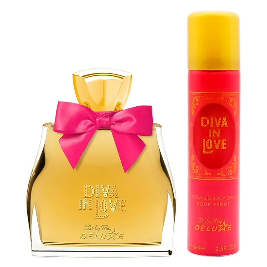 Perfume Shirley May Deluxe Diva In Love Eau de Toilette Feminino 75ML