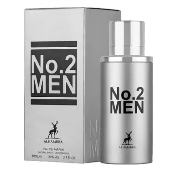 Perfume Maison Alhambra No. 2 Men Eau de Parfum Masculino 80ML