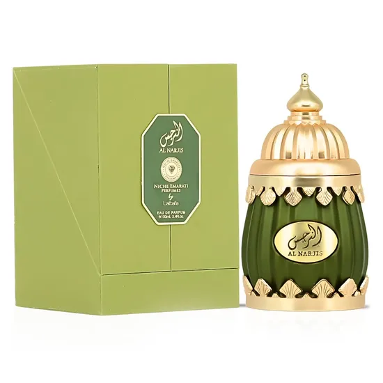 Perfume Lataffa Niche Emarati Al Narjis Eau de Parfum Unissex 100ML