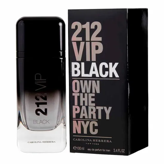 Perfume Carolina Herrera 212 Vip Black Eau de Parfum Masculino 100ML