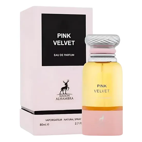 Perfume Maison Alhambra Pink Velvet Eau de Parfum Feminino 80ML