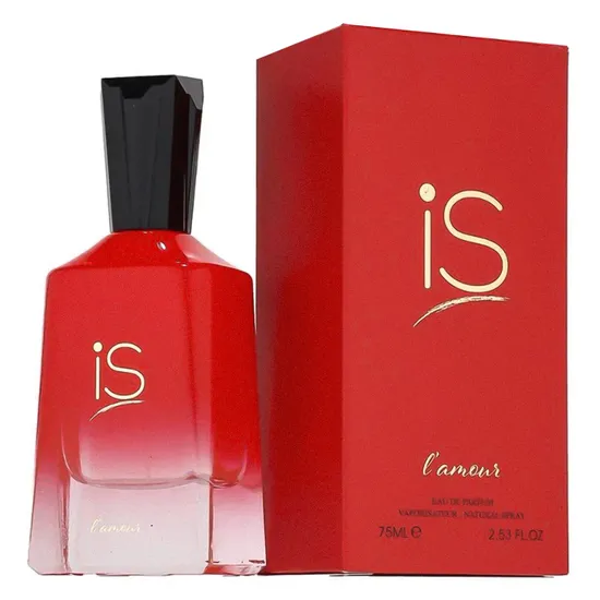Perfume Fragrance World Is L'Amour Intense Eau de Parfum Feminino 75ML