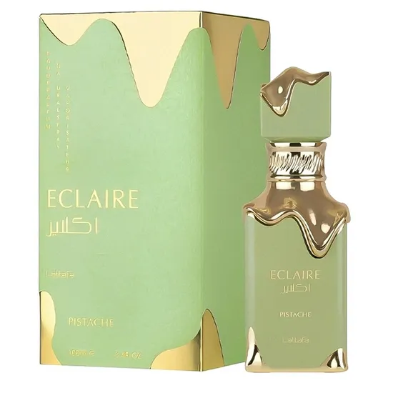 6ca3d095db0c11d7acbeb724254c1e26910eecad.webp Perfume Lattafa Eclaire Pistache Eau de Parfum Unissex 100ML