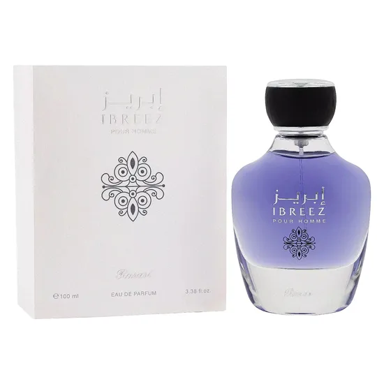 65345ae5b16e790bc55973d7b050770b8ed1cd2b-1.webp Perfume Rasasi Ibreez Pour Homme Eau de Parfum Masculino 100ML
