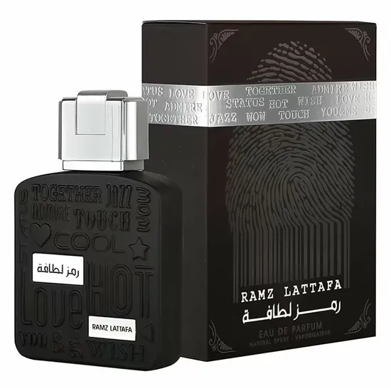 8f7e6f1bfbe3407cd10d1449a5532a35af3d8a77.webp Perfume Lattafa Ramz Silver Eau de Parfum Masculino 100ML