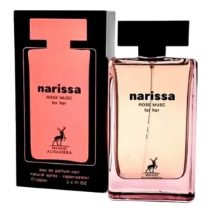 Perfume Maison Alhambra Narissa Rose Musc For Her Eau de Parfum Feminino 100ML